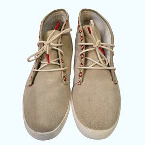 Pointer Camel Suede Mid Top Sneakers Size 8 US